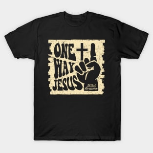 One Way Jesus Vintage T-Shirt